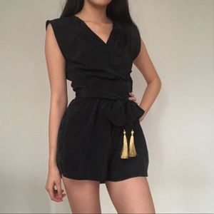 H&M Black Romper